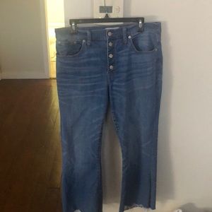 Madewell button fly jeans